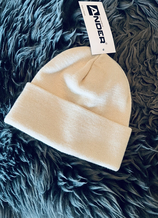 Klassisk unisex beanie “Softy” – beige