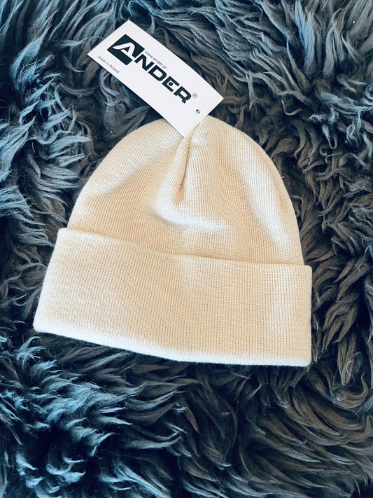 Klassisk unisex beanie “Softy” – Off- white