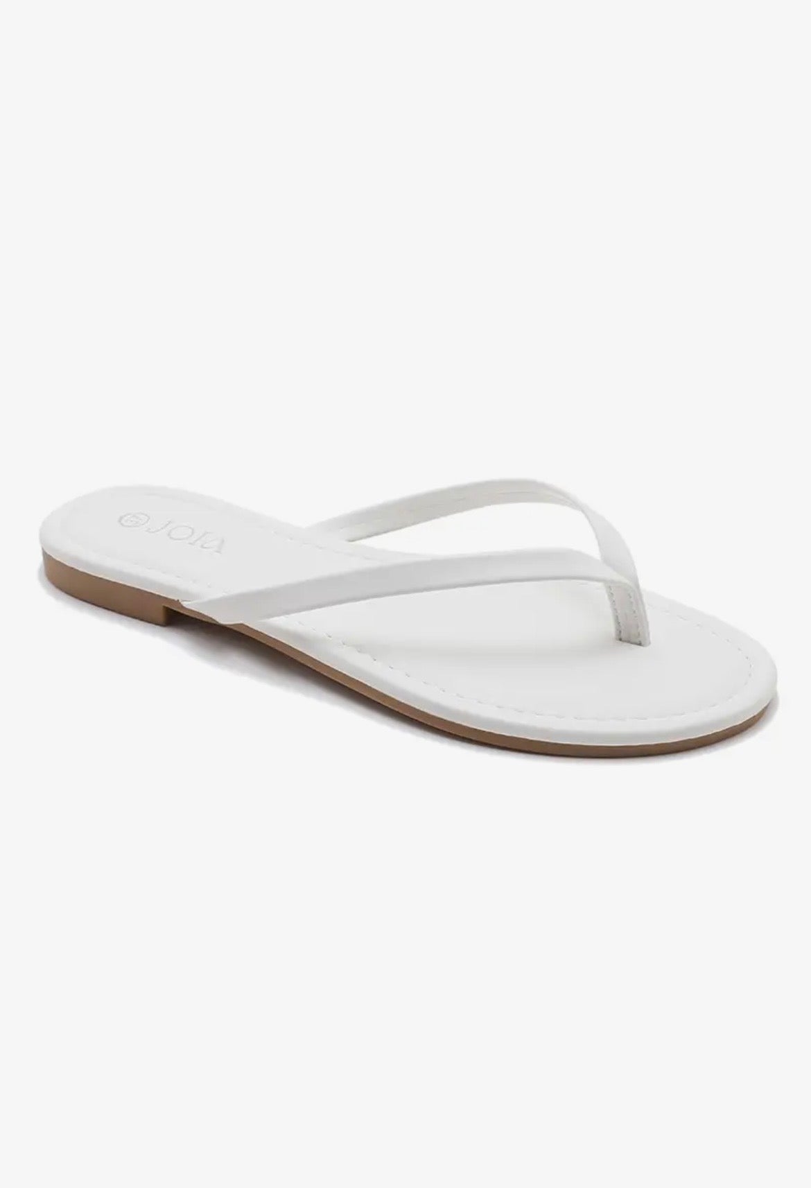 Flade sandaler med tåsplit – flere farver.